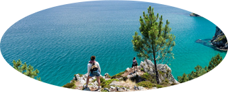 Mediterranean and Atlantic coastline venues combining work with relaxation